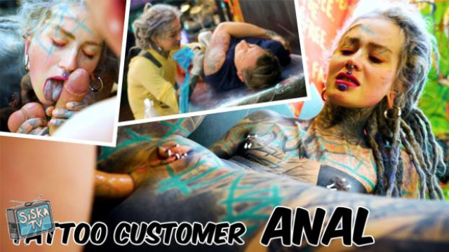 Tattoo Customer Gets More Than Ink with Anuskatzz
