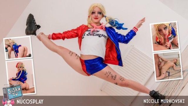 Tiny Harley Quinn Pornstar Nicole Murkovski in a Hot Anal Encounter