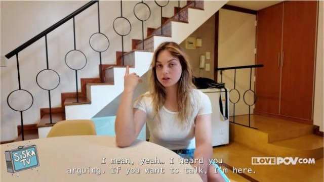 Blonde Neighbors Oral Skills