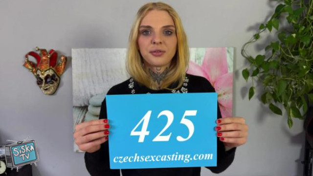 Sexy blonde with number 425 gets fucked hard E425