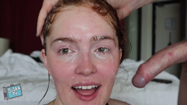 BRAND NEW Face Fucking Deep Throat And Cock Slapping Facial