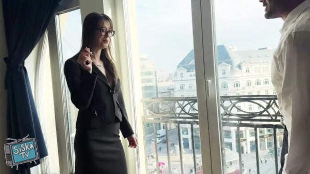 Mia Devil, 30 years old, a lustful flight attendant...