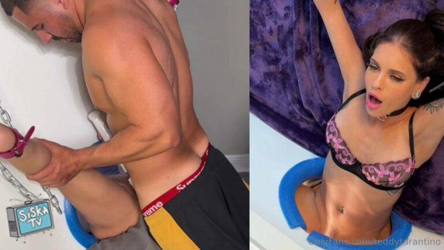 Horny MILF Gets Reverse Glory Hole Anal RAW