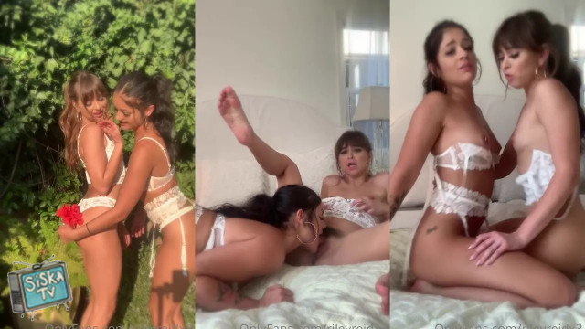 GG Lesbian Fantasy While Guy Watches