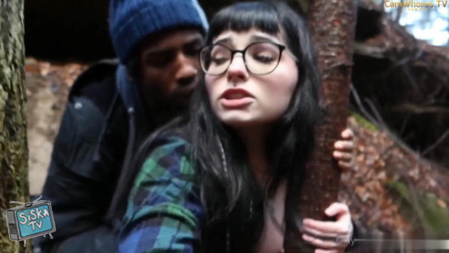 Fucked In The Woods By A Big Fat Cock