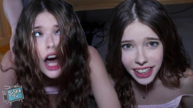 STREAMER LUCK Petite Babe Gets Fucked During Game